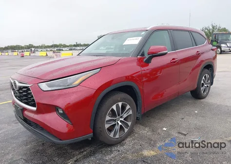 2023 Toyota Highlander Xle from USA, damaged, VIN 5TDKDRBH4PS031327